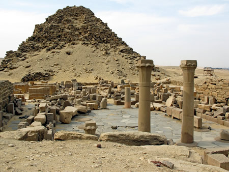 Necropolis Abusir Egypt