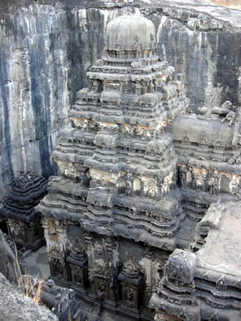 Kailasa Temple India monolith megalithic builders