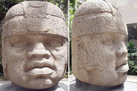 San Lorenzo Tenochtitlán Olmec head