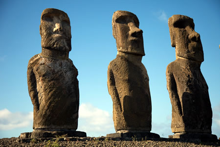 ancient builders Moai Easter Island megalithic