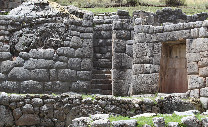 Megalithic walls and stairway